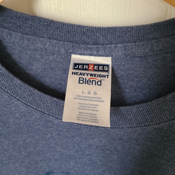 (105) Myrtle Beach Men's Short Sleeve T-Shirt, Size: Large Color: Blue - Picture 3 of 3